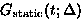 \begin{displaymath}
P_{\mu}(t) = f_{\rm para} + (1-f_{\rm para})G_{\rm static}(t;\Delta)\end{displaymath}
