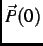 $ \vec{P}(0)$